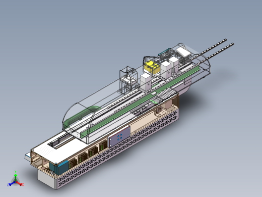 自动验血机正等轴测缩略图