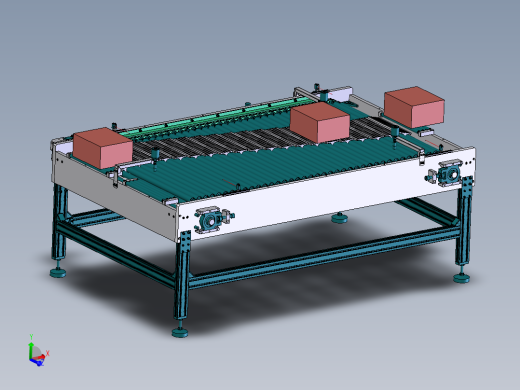 纸箱分道输送机