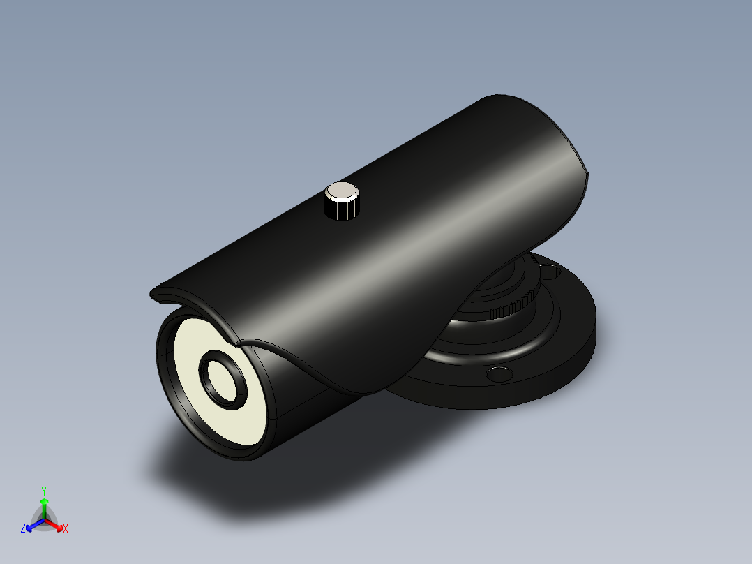 监控、摄像头(9)正等轴测图