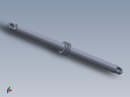 液压缸杆（直径=40毫米，长度=645毫米）