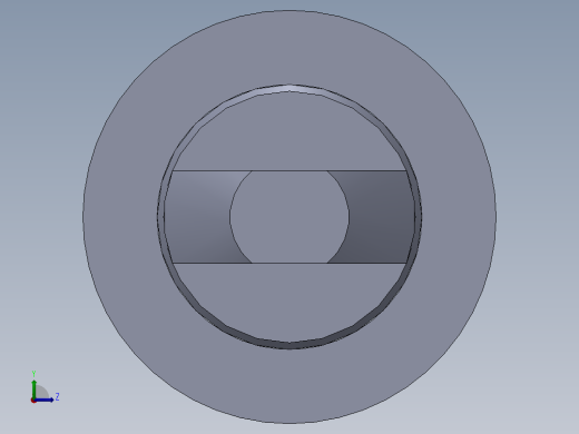 液压缸杆（直径=40毫米，长度=645毫米）左视缩略图