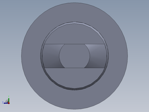 液压缸杆（直径=40毫米，长度=645毫米）右视缩略图