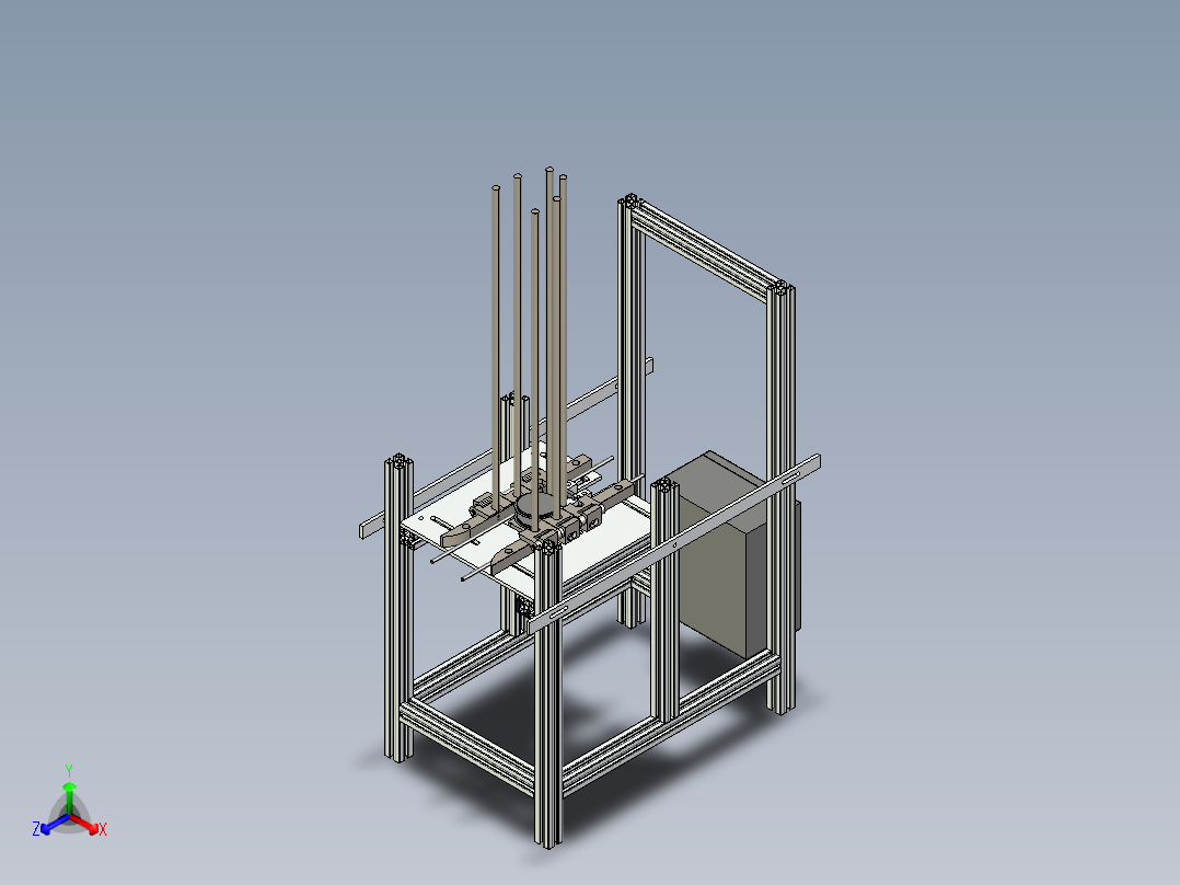 叠料机（制罐行业）3D模型