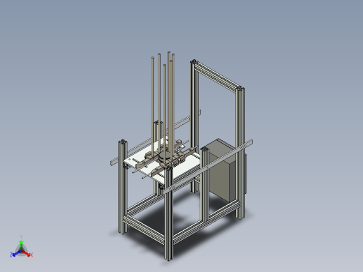叠料机（制罐行业）3D模型