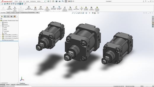 FESTO 2.2 1-2 和 3 英寸 DNGL 气动缸缩略图