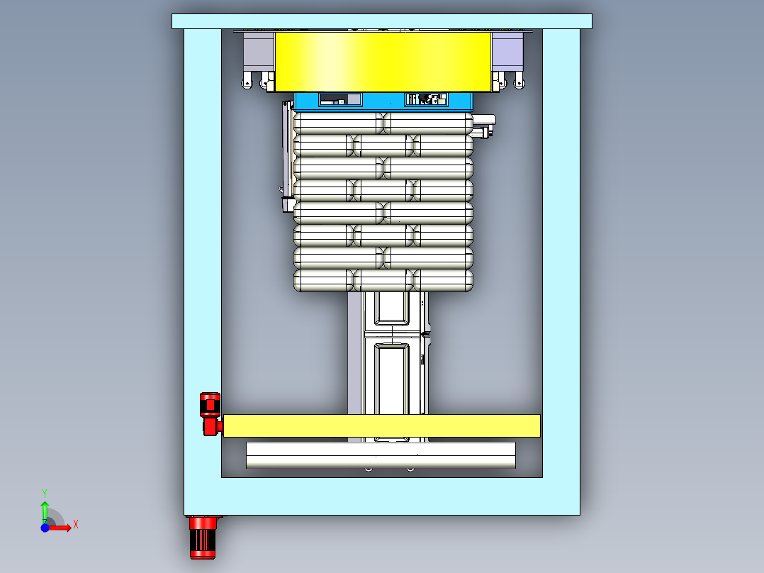 立式自动缠膜机-1570690--80前视图