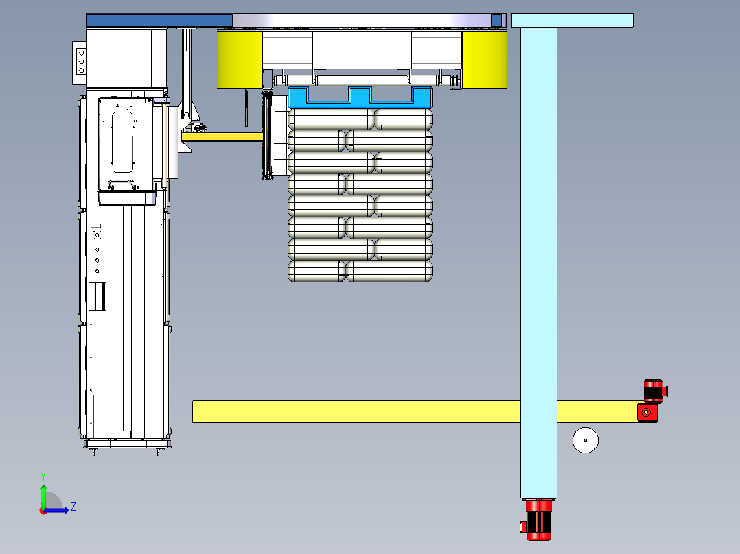 立式自动缠膜机-1570690--80左视图