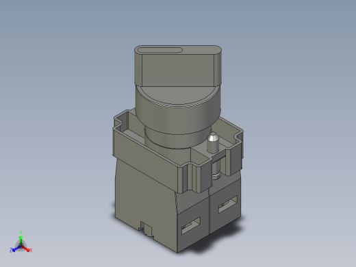 2位转换开关按钮