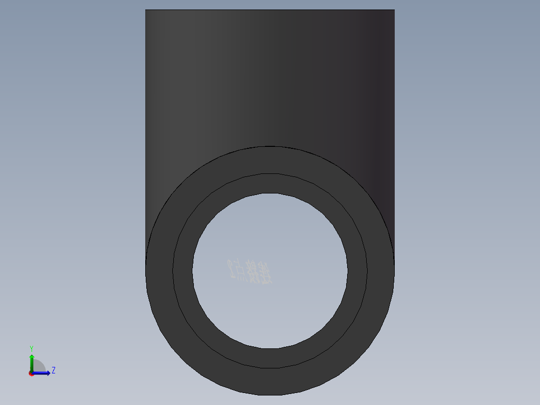 三通-UPVC DN15-DN400左视图