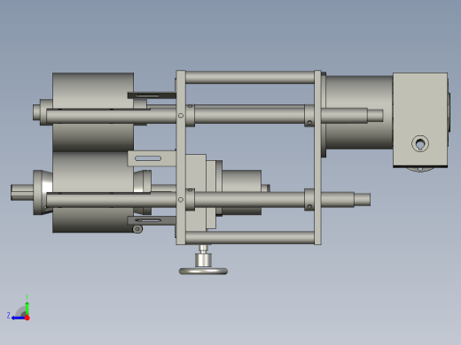 自动唰涂生产线设备设计-侧涂装配-V1右视缩略图