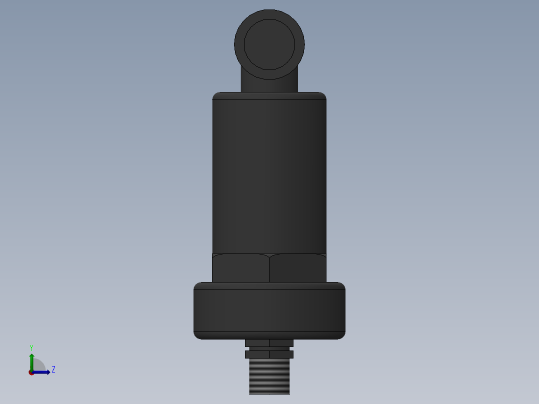 CROSS_DN15_PN10_U-PVC左视图