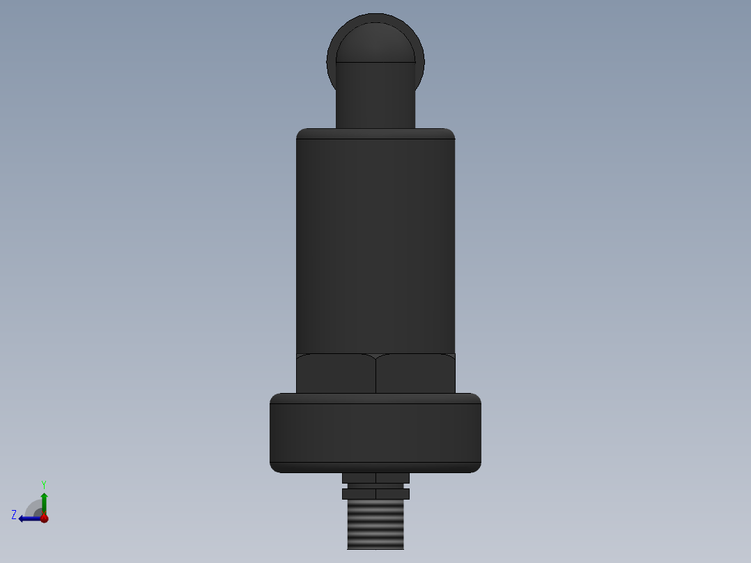 CROSS_DN15_PN10_U-PVC右视图