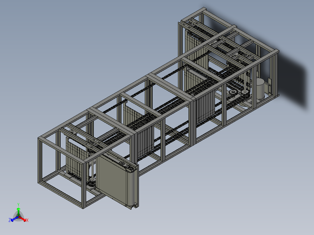 高速连续往复式提升机