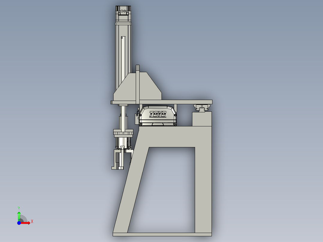 M060-上卸料上下料机械手-14前视图