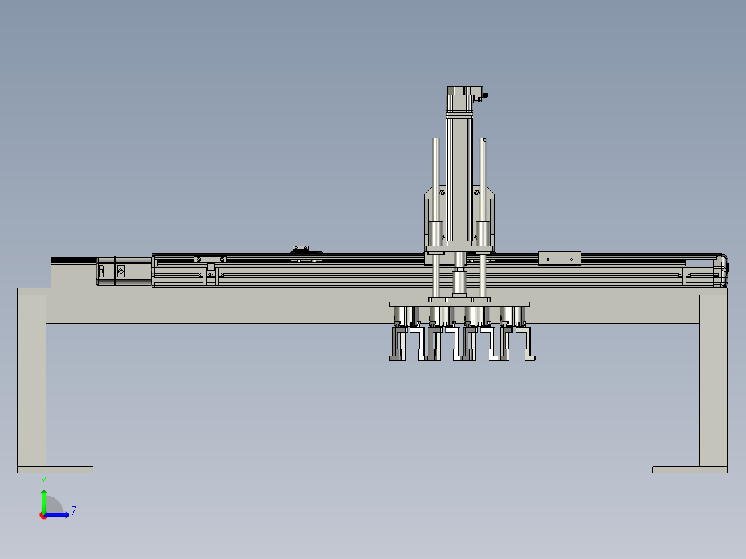 M060-上卸料上下料机械手-14左视图