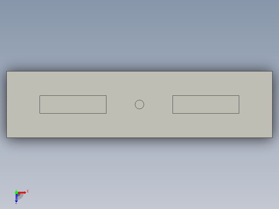 AZC11013H磁铁俯视图