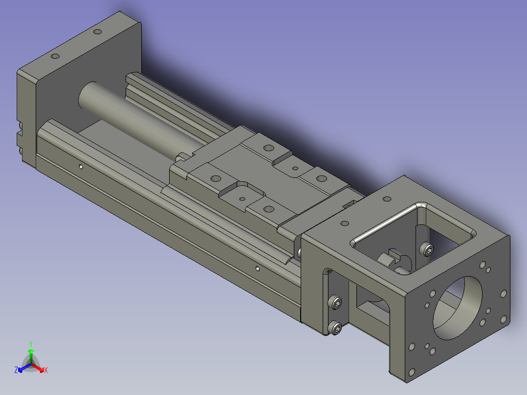 KK6005C-150A1-F0-A正等轴测图