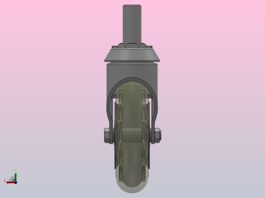 Z05-03B-75-402购物车轮[Z05-03B-075-402]后视缩略图