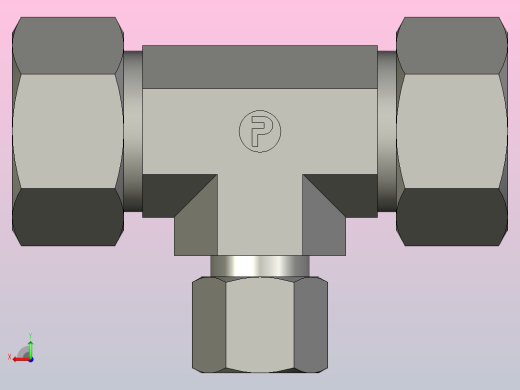 EO管接头三通异径管TR18 10 18LCF.stp后视缩略图