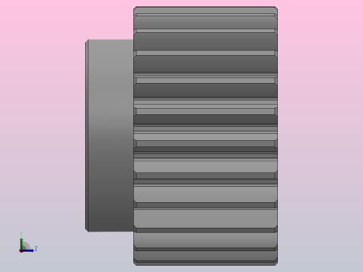 正齿轮_1M-25-12左视缩略图