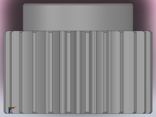 正齿轮_1M-25-12俯视缩略图