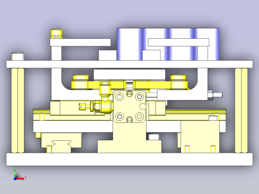 一款工具的间距传送3D模型前视缩略图