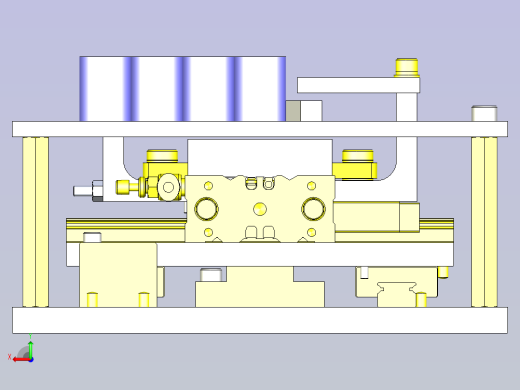 一款工具的间距传送3D模型后视缩略图