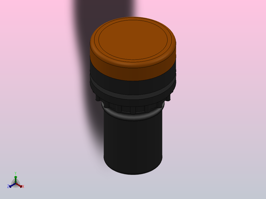 指示灯22正等轴测图