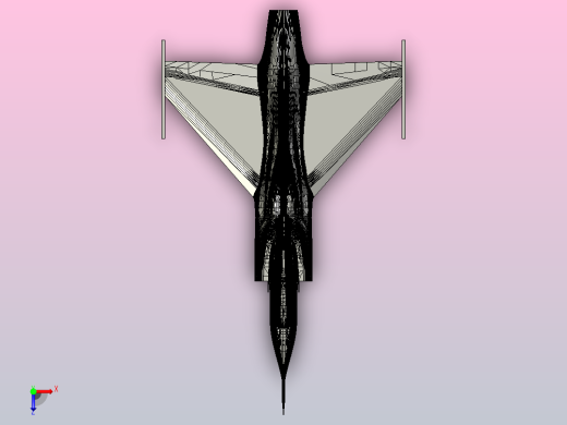 Gripen Wings飞机俯视缩略图