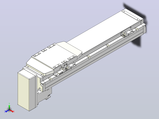 滚珠丝杠直线轴内置导轨TPA-GCR-120-1610C-L300-MP-M40-N3