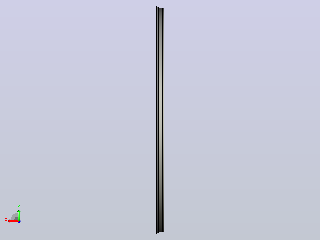 多套SKF轴向夹持密封CT1型3D模型后视图