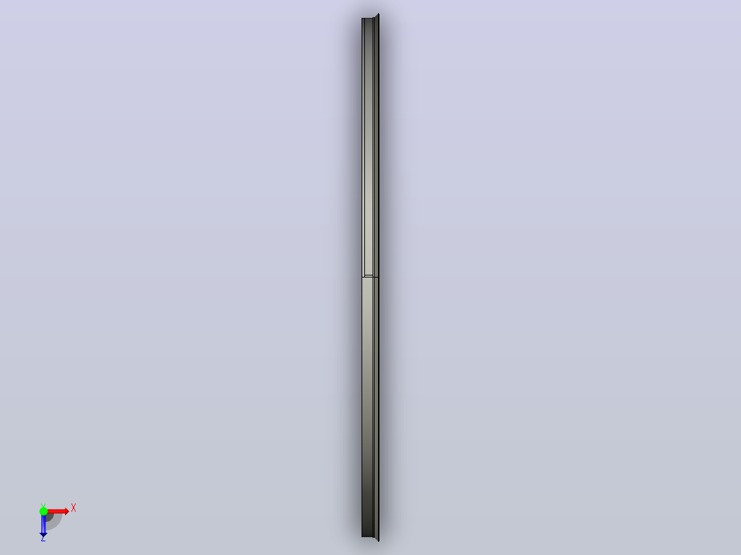 多套SKF轴向夹持密封CT1型3D模型俯视图