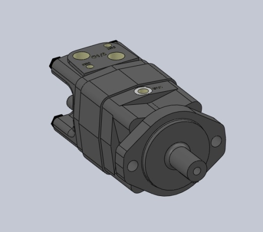 丹佛斯液压马达OMS250A-2安装缩略图