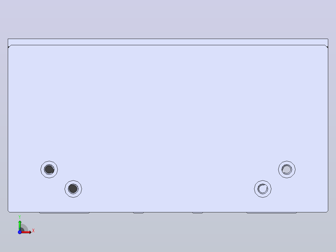 直线模组DMBF170-LBCR（电机左后折）[DMBF170-L45S500-DT750-A2U-LBCR]前视图