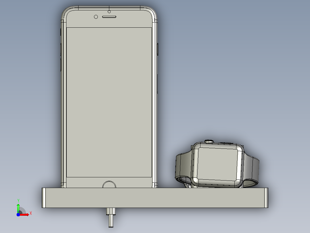 Phone 6 充电器前视图