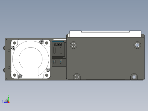 FSL120 直线模组[FSL120-E1300-10C7-BL-T40]右视缩略图