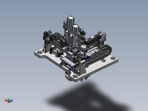 汽车行业丝杆变位(测量，顶尖压持)机构sw18