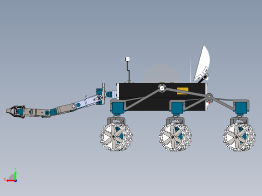 academic-city-mars-rover SW后视缩略图