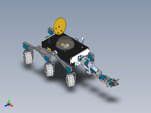 academic-city-mars-rover SW正等轴测缩略图