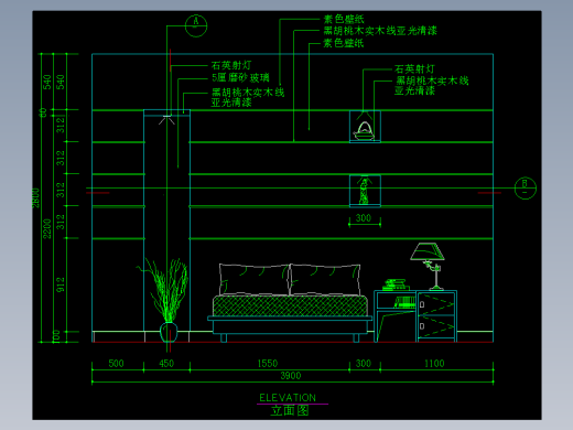 家装类CAD土块(二)-FH01075D