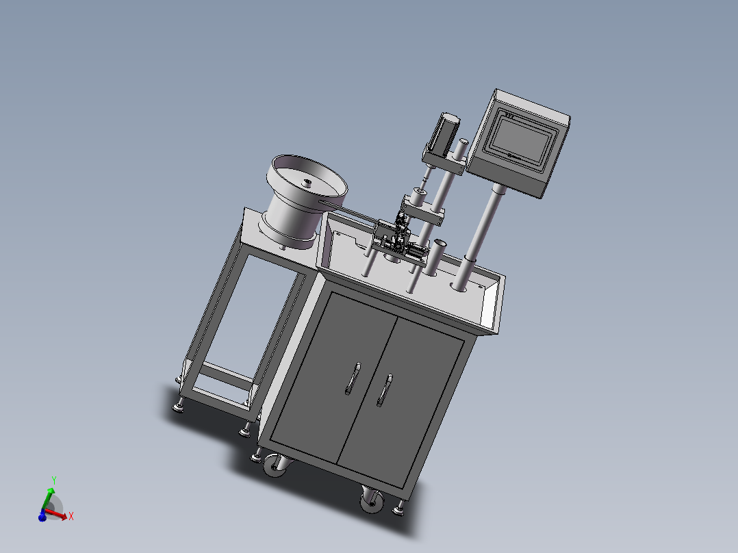 单轴伺服攻牙机