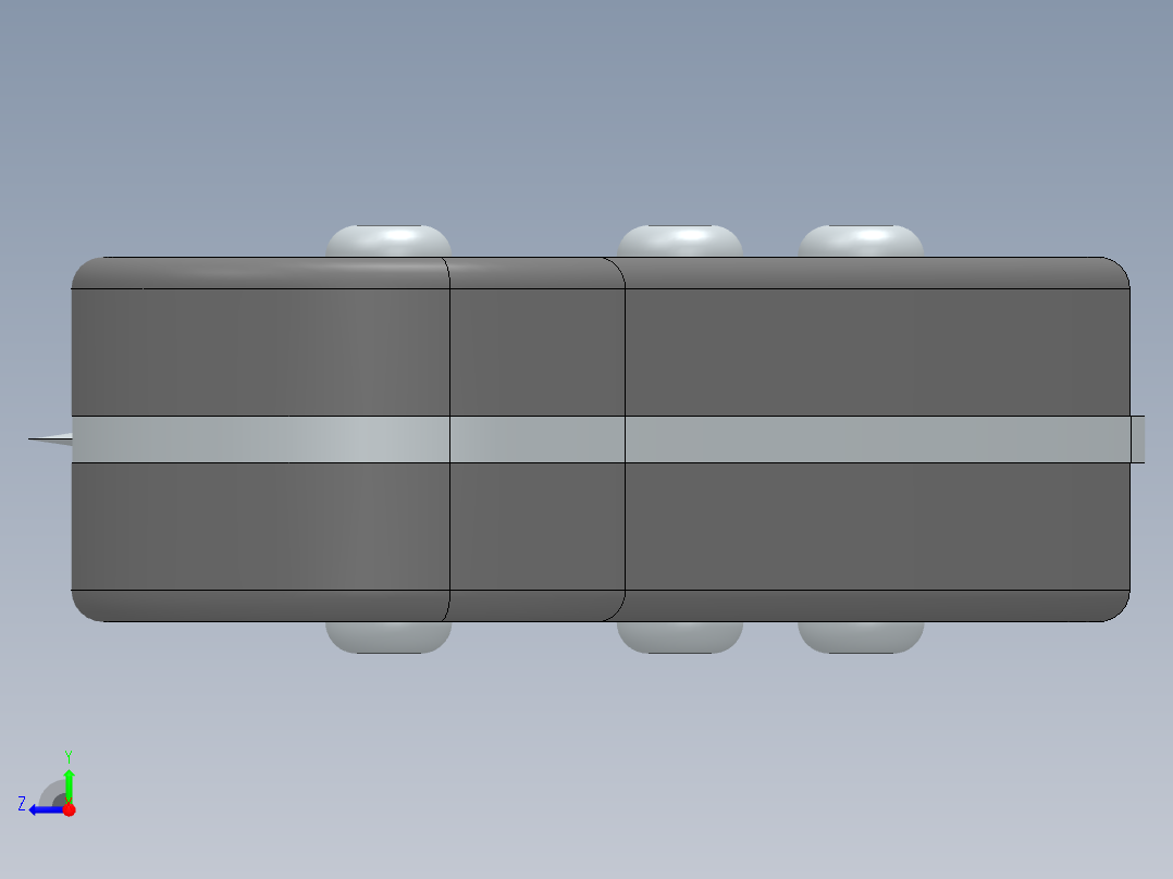工艺刀渲染右视图