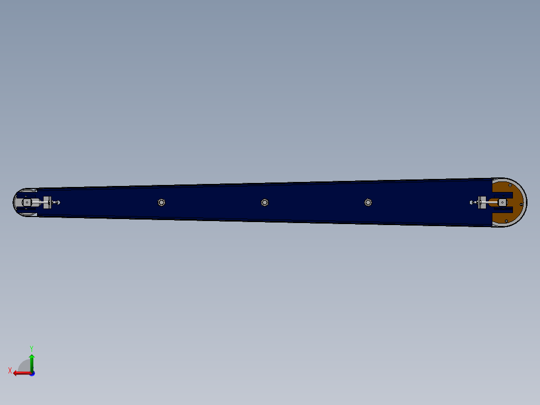 solidworks 装配设计之皮带机后视图