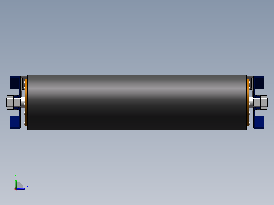 solidworks 装配设计之皮带机左视图