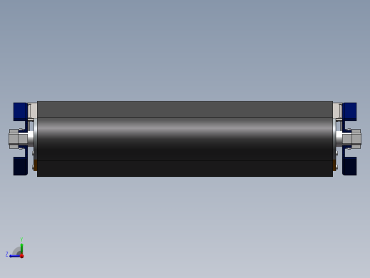 solidworks 装配设计之皮带机右视缩略图