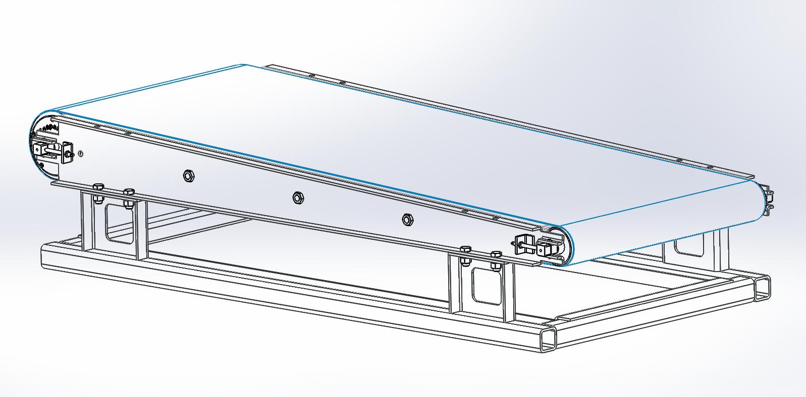 solidworks 装配设计之皮带机