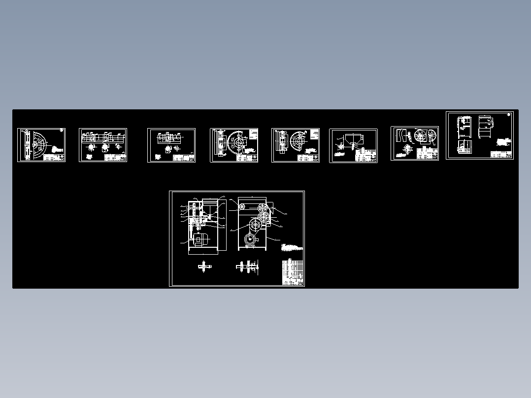 糕点切片机的设计 包含CAD图纸说明文档参考资料