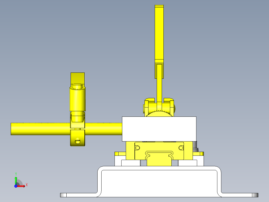 常用机械结构 (583)前视图