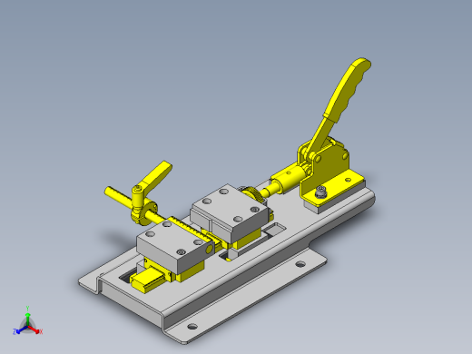常用机械结构 (583)正等轴测缩略图