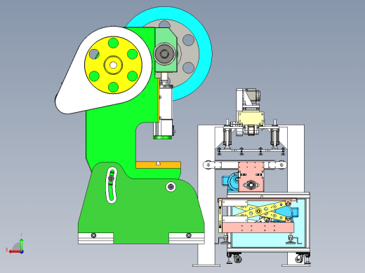 冲床取料整机后视缩略图